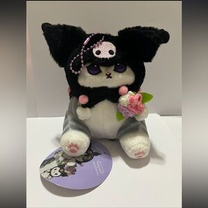Kuromi Mofusand Small Plush